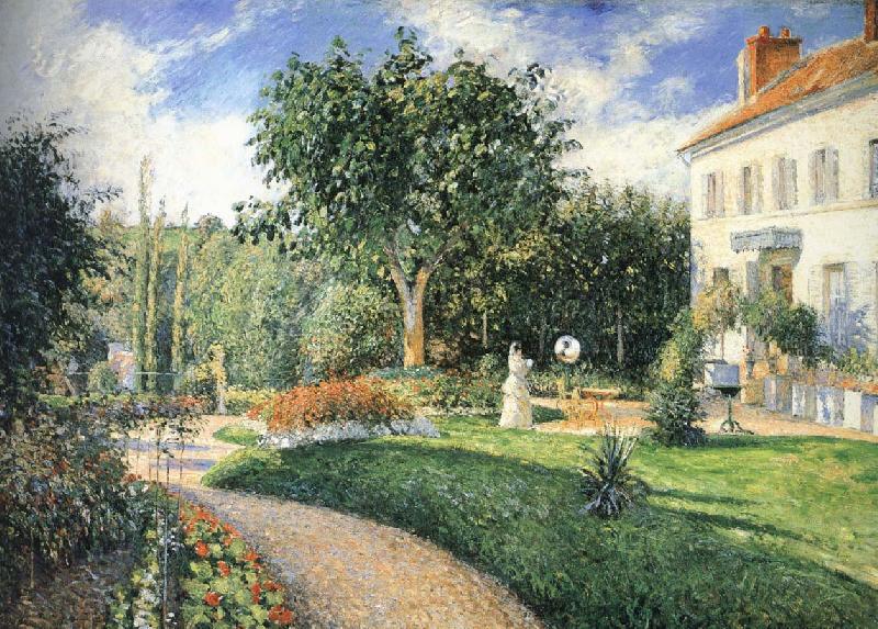 Camille Pissarro Garden Sweden oil painting art